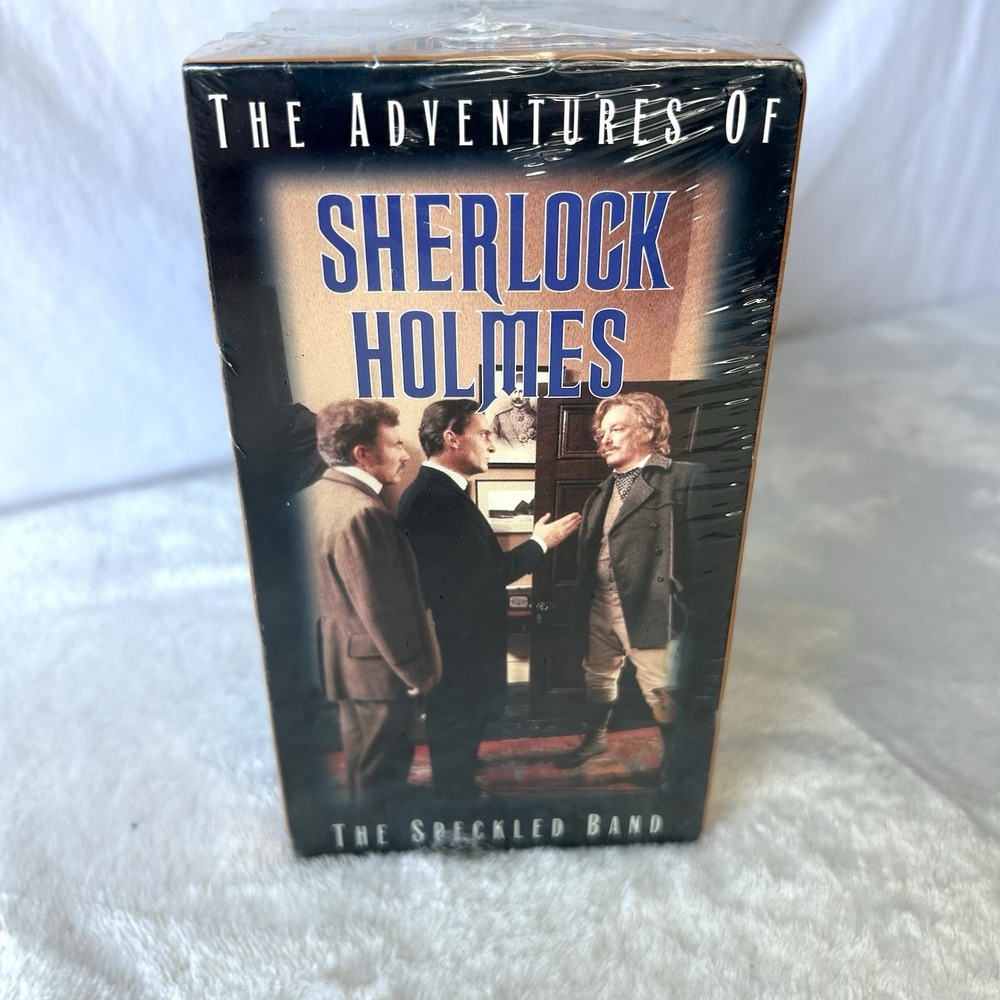 The Adventures Of Sherlock Holmes MPI VHS Set Of 5 Sealed